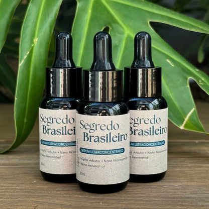 Segredo Brasileiro Anti Melasma | 3 séruns 40%off - Segredo Brasileiro