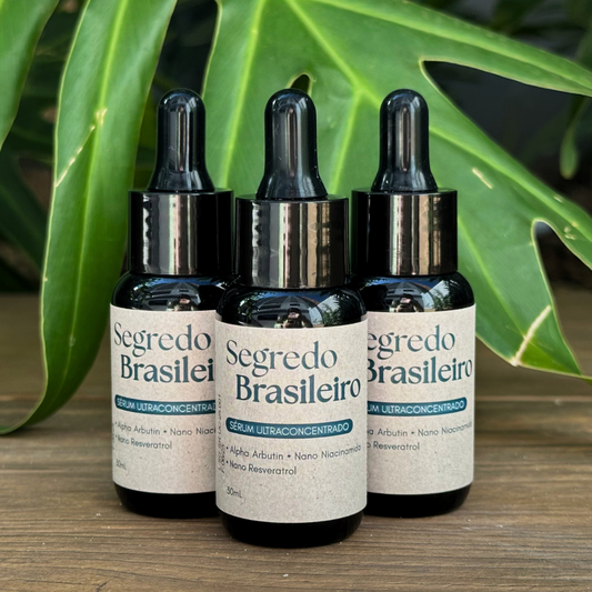 Segredo Brasileiro Anti Melasma | 3 séruns 40%off - Segredo Brasileiro