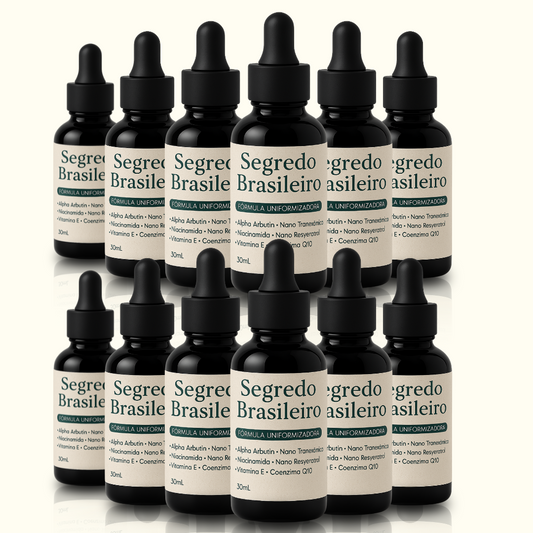 Segredo Brasileiro Anti Melasma | 12 Séruns