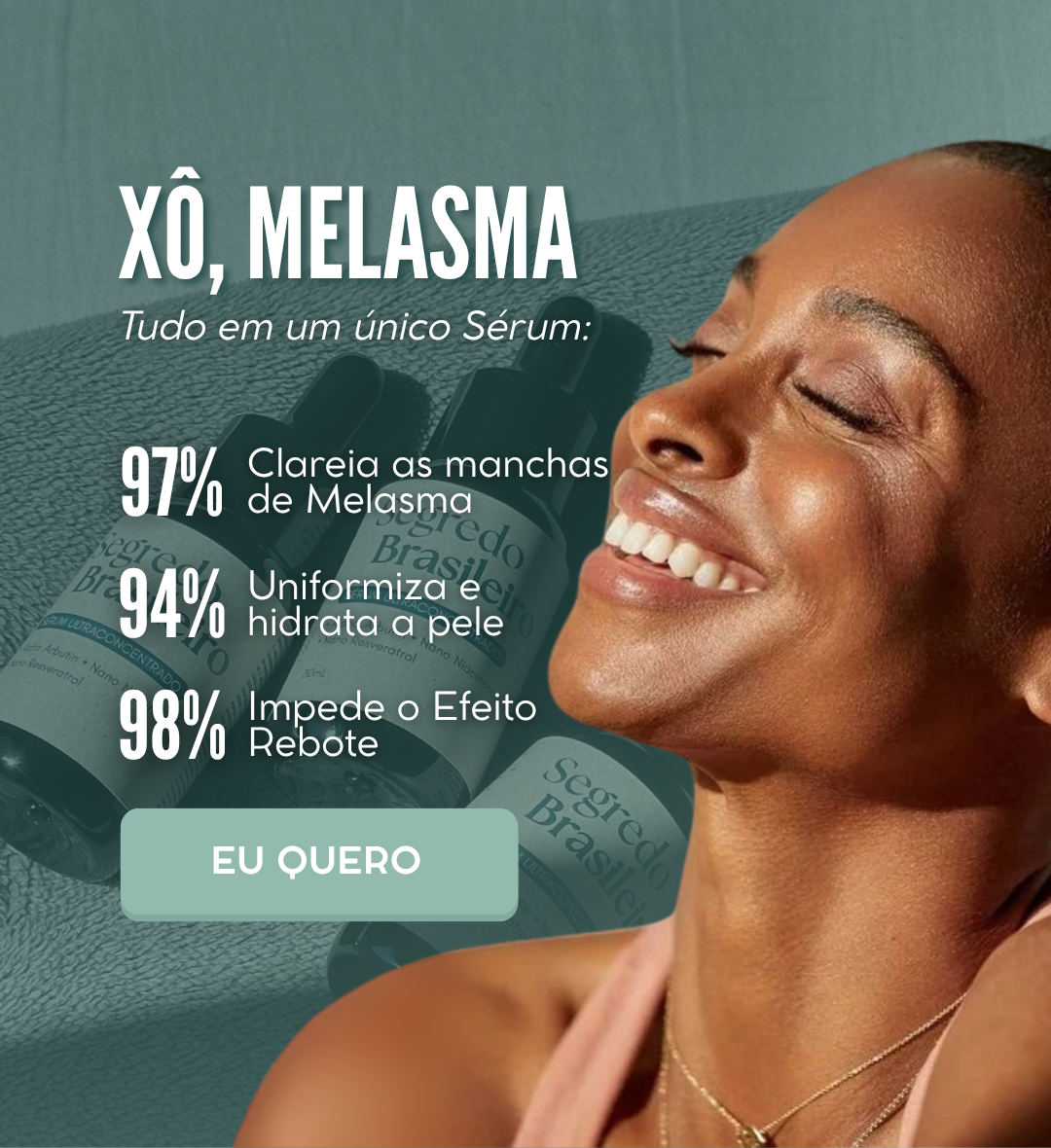 Tchau Melasma - Segredo Brasileiro